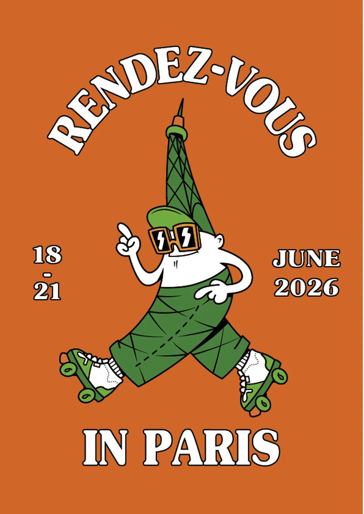 Roller Skate Block Party - Rendez Vous in Paris