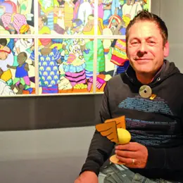 Rencontre avec Romain Burgy, le peintre au citron ailé