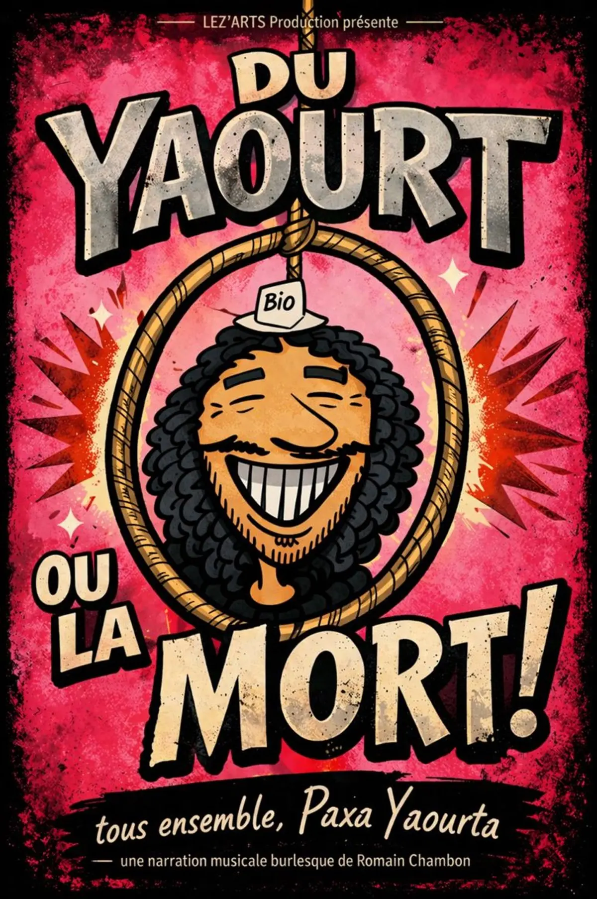 Romain Chambon dans Du Yaourt ou la Mort !