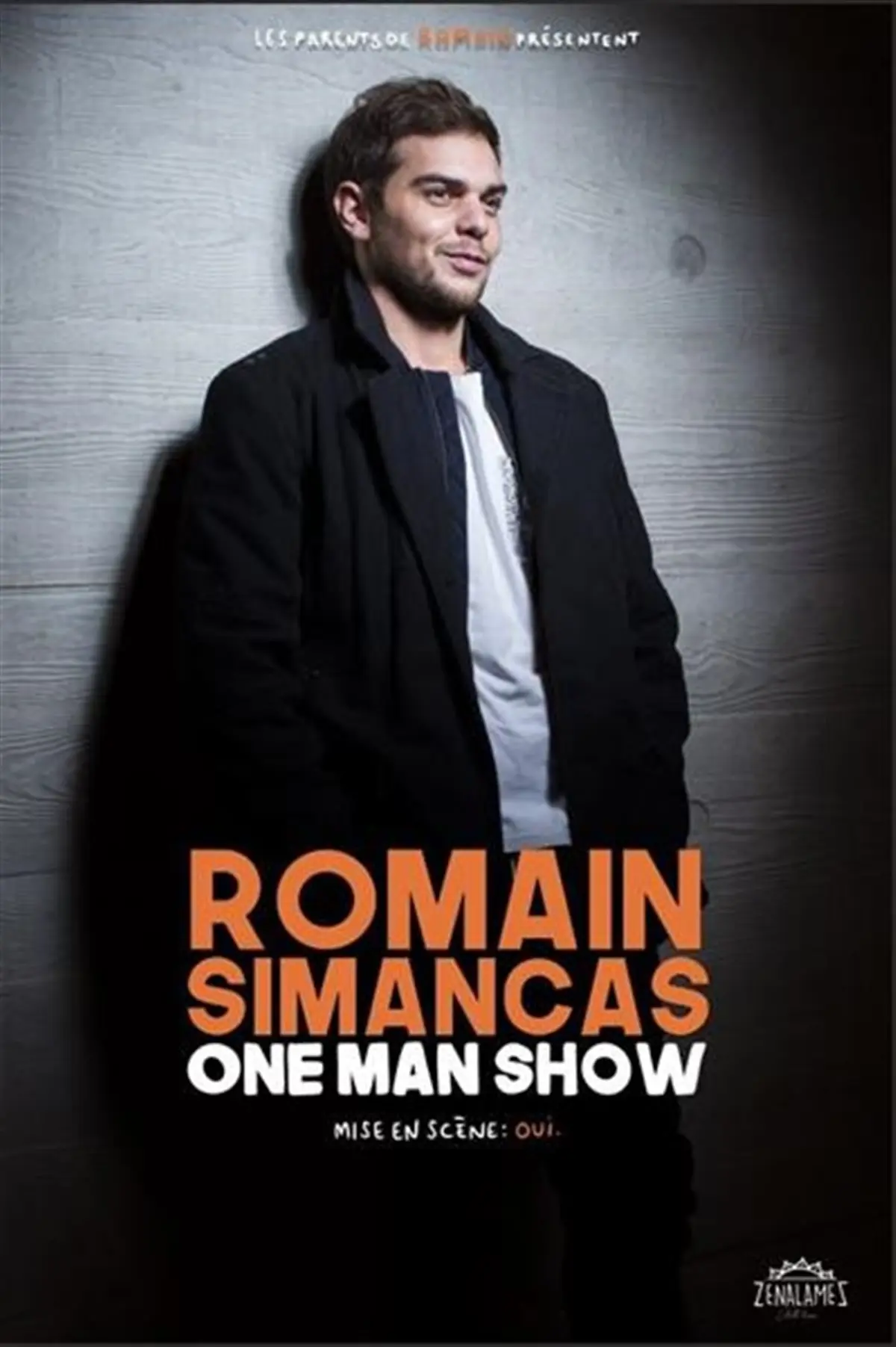 Romain Simancas dans One man show
