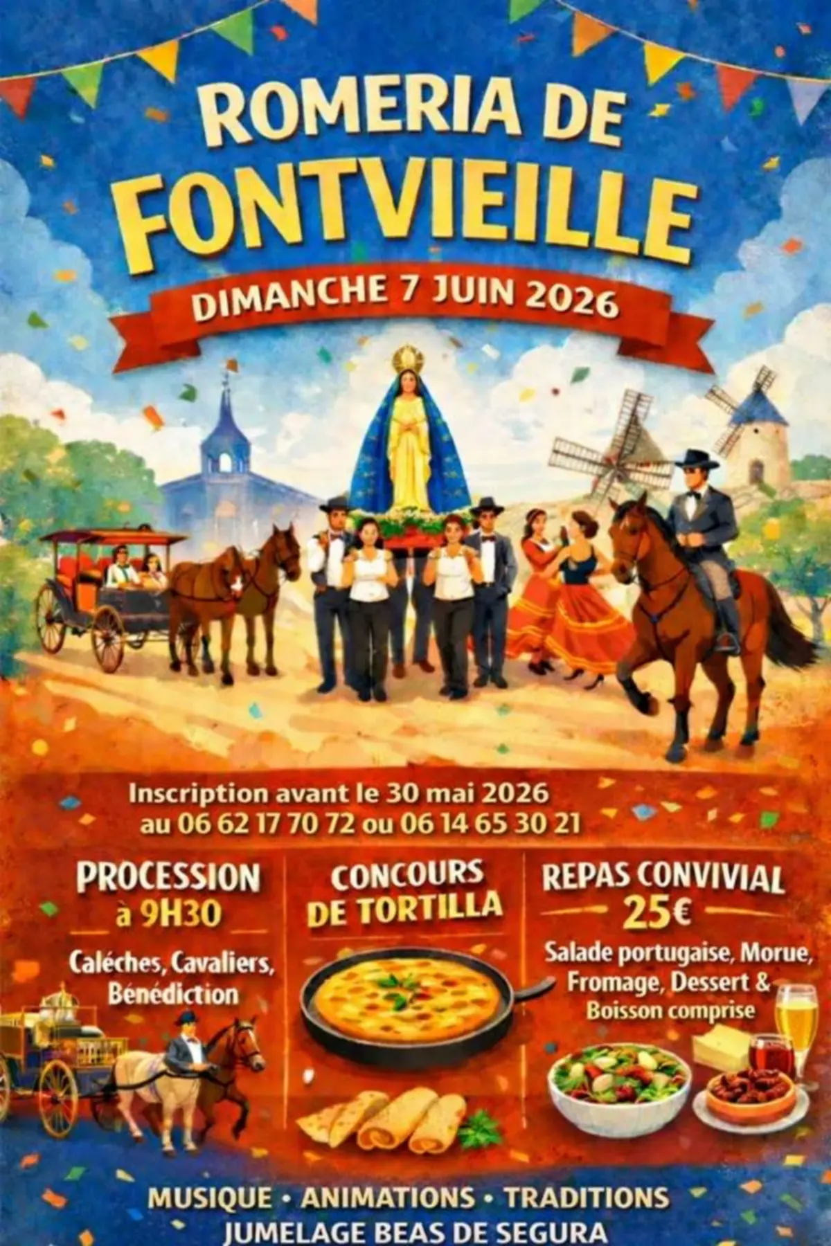 Romeria de Fontvieille - Jumelage Béas Ségura