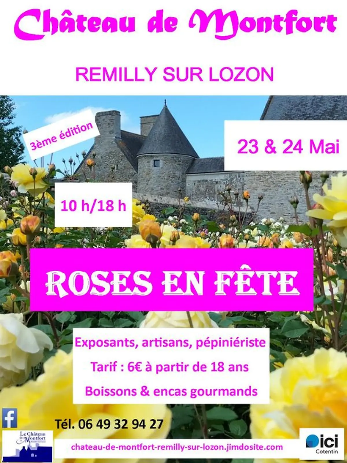 Roses en fête