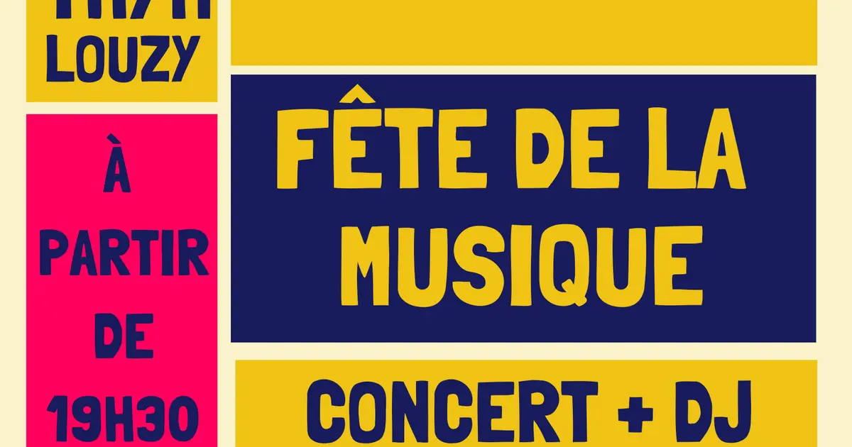 Rougail Saucisse et Fête de la musique à Louzy