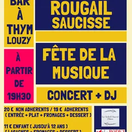 Rougail Saucisse et Fête de la musique à Louzy