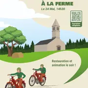 Roulage de mobylettes depuis la Ferme de Sçay