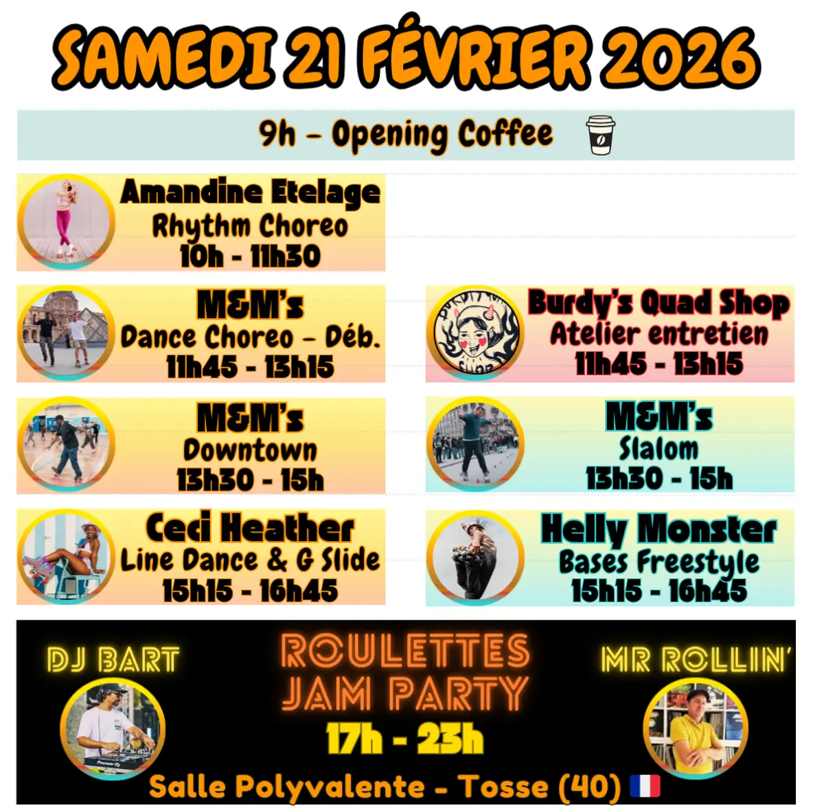 Roulettes Jam Festival