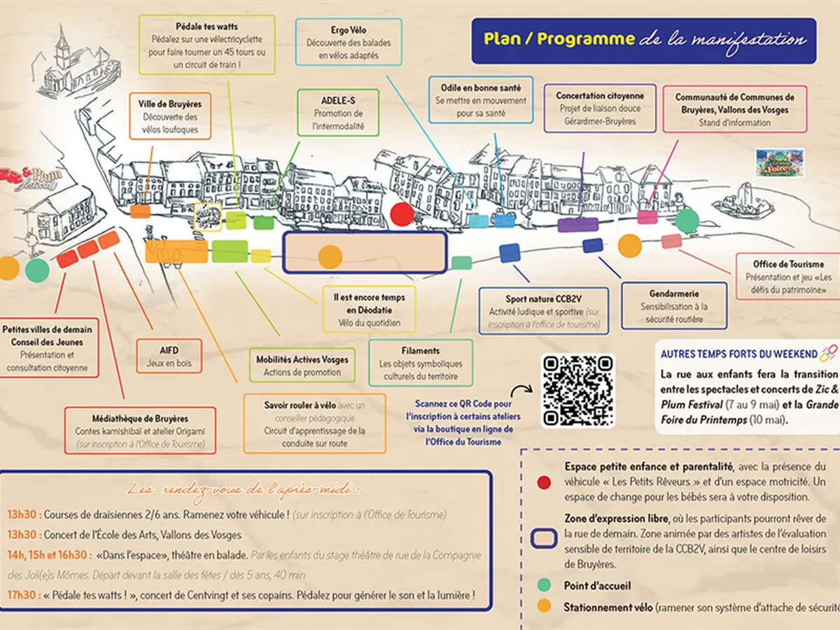Rue aux enfants, rue pour tous : allons décrocher la lune... à Bruyères !