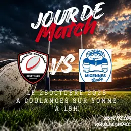 Rugby - Jour de match à domicile
