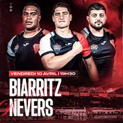 Rugby Prod2- Biarritz/Nevers
