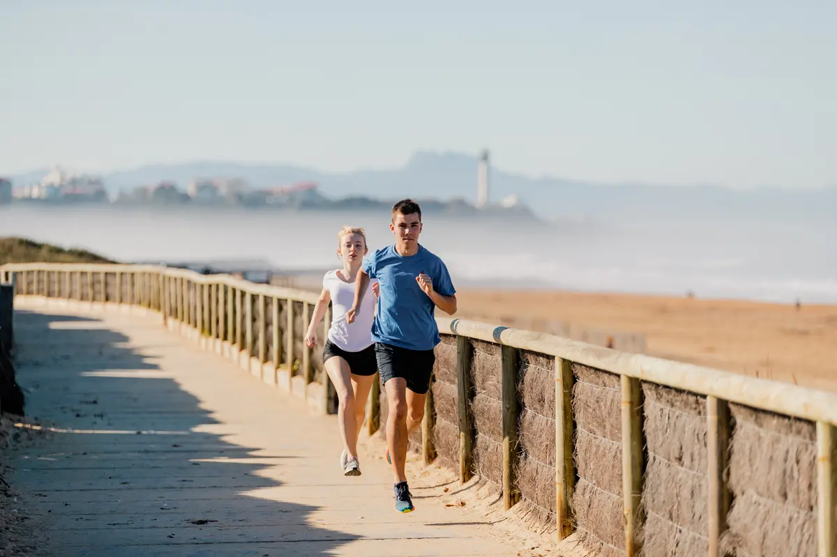 Run touristique à la découverte d'Anglet