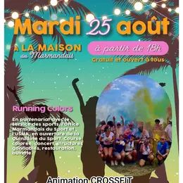Running and colors avec la Maison des Marmandais