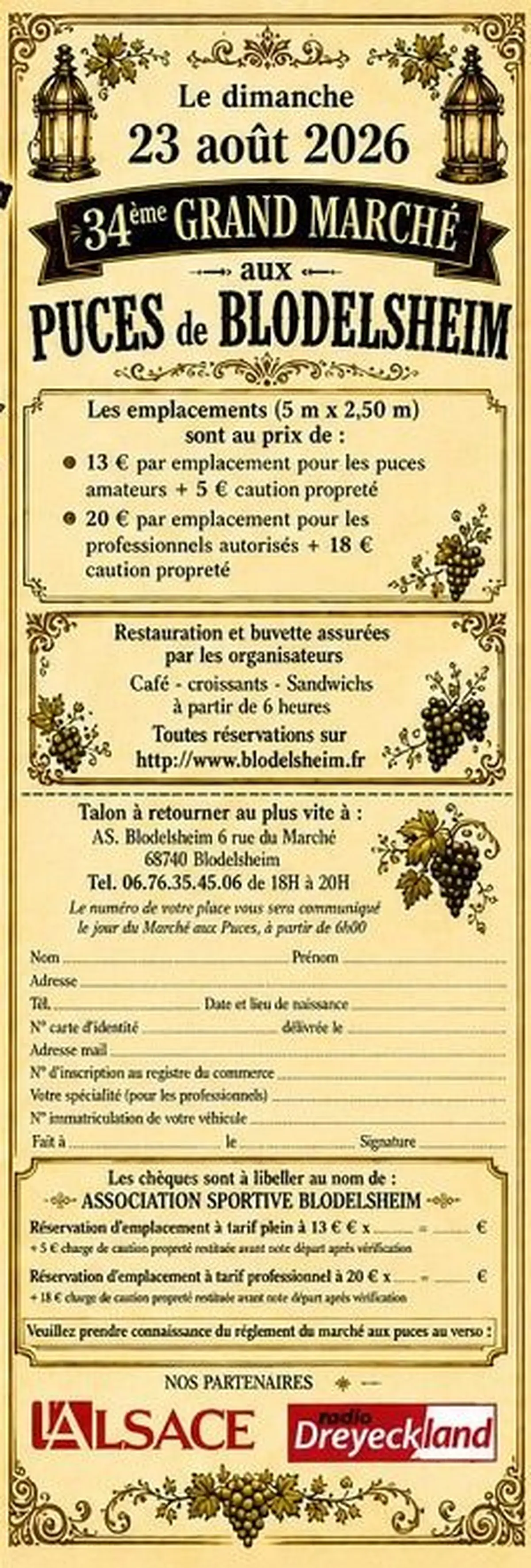 Marché aux puces de la S'Ganza-Fascht