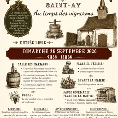 Saint-Ay au temps des vignerons