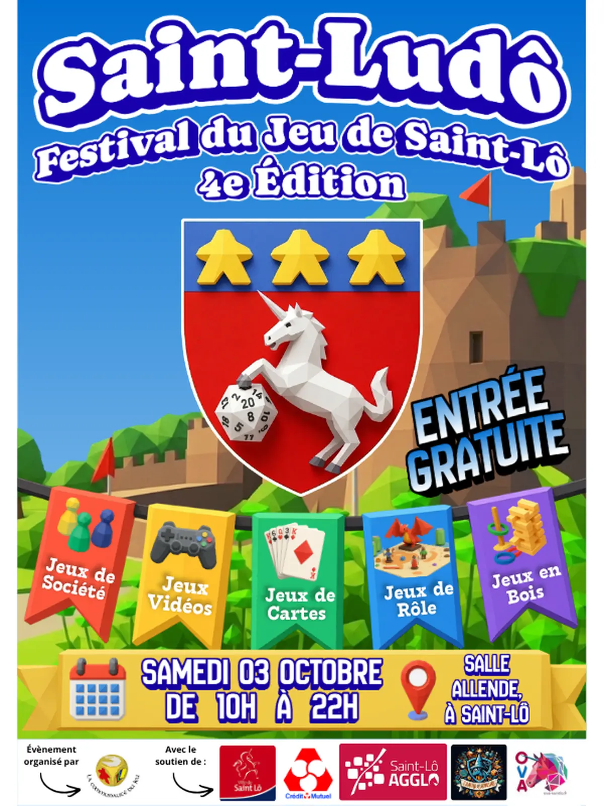 Saint-Ludô - Festival du Jeu - 4e édition