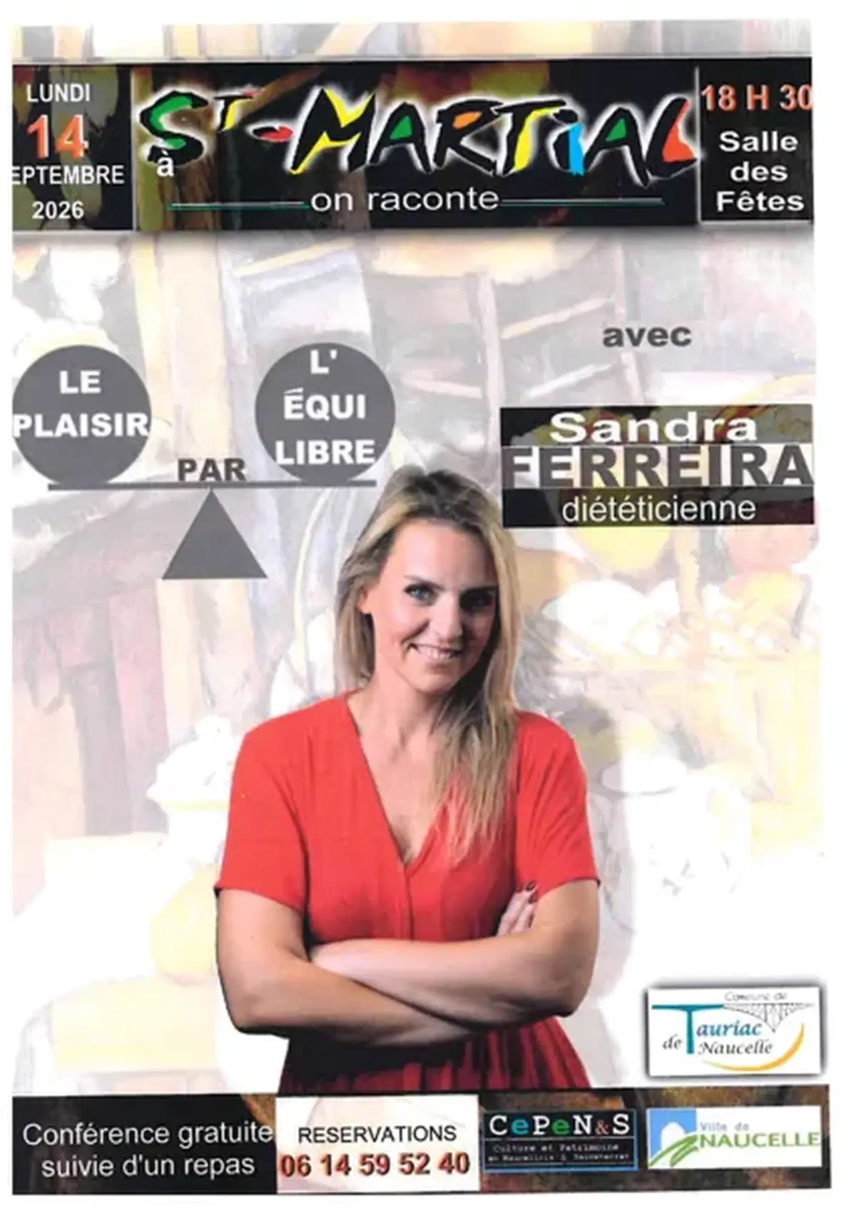 Saint-Martial on raconte : Sandra Ferreira, diététicienne
