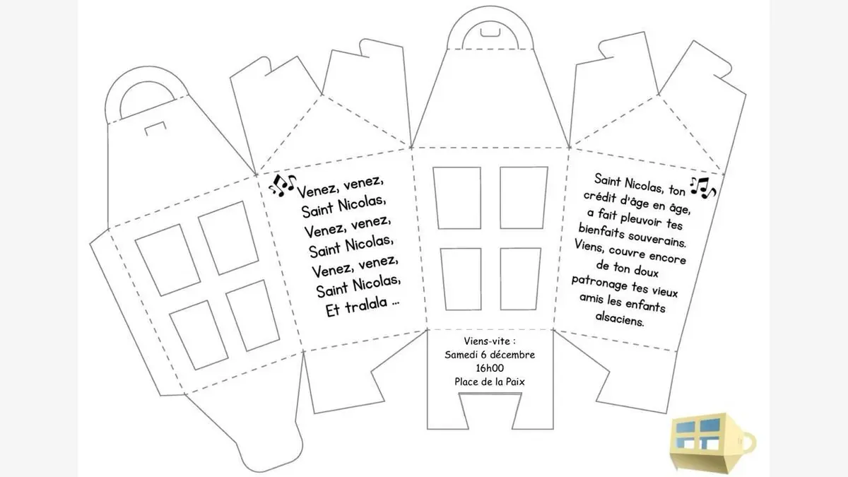 Le patron pour fabriquer votre propre lanterne !