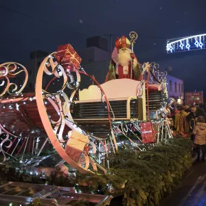 Le Saint Nicolas défile dans les rues de Forbach
