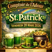 Saint-Patrick au Comptoir de l'Adour