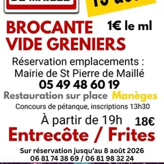 Saint pierre de maillé - 15 août brocante