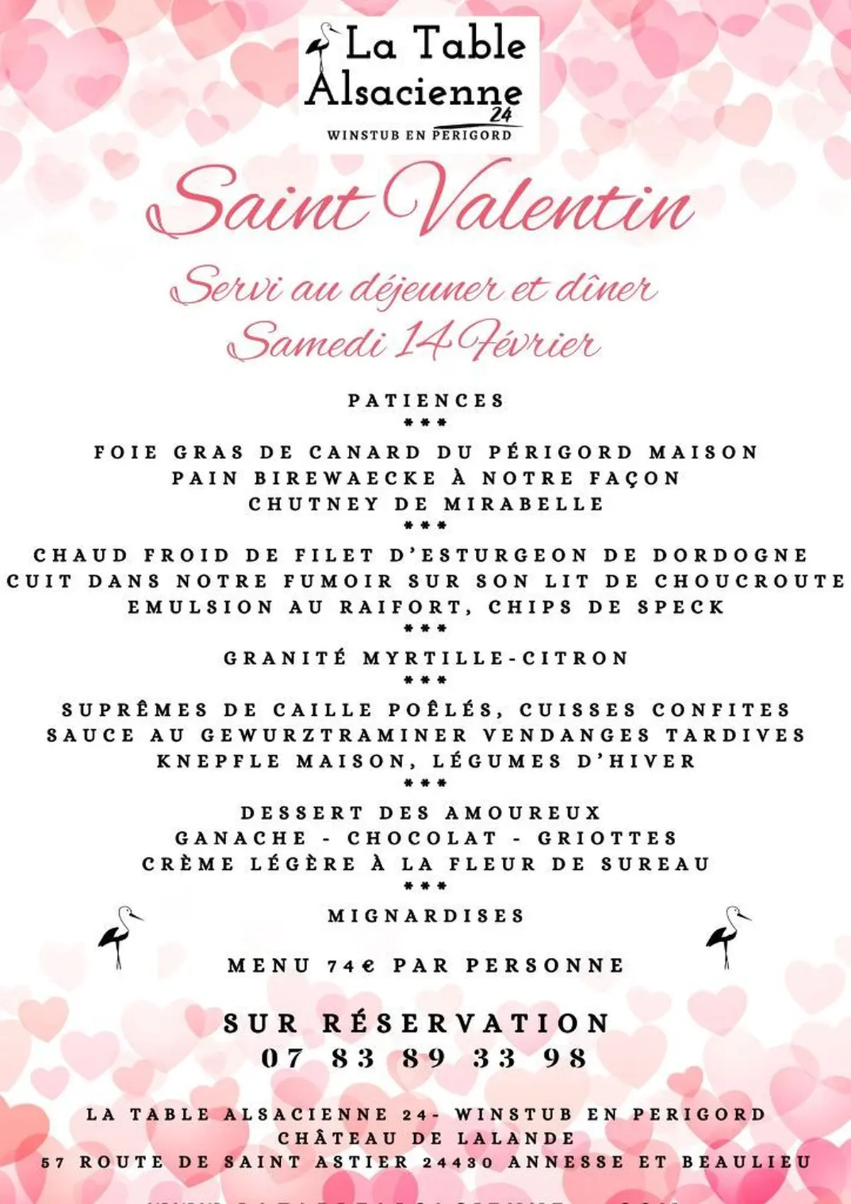 Saint-Valentin à La Table Alsacienne 24