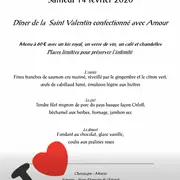 Saint Valentin Aux Trois Petits cochons