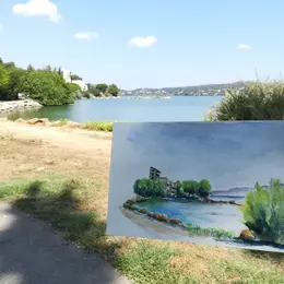 Saisir les paysages provençaux au dessin aquarellé