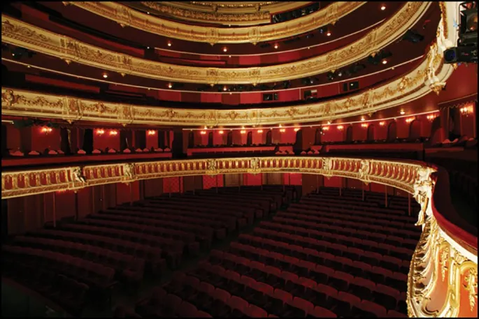La grande salle de l\'Opéra national du Rhin à Strasbourg
