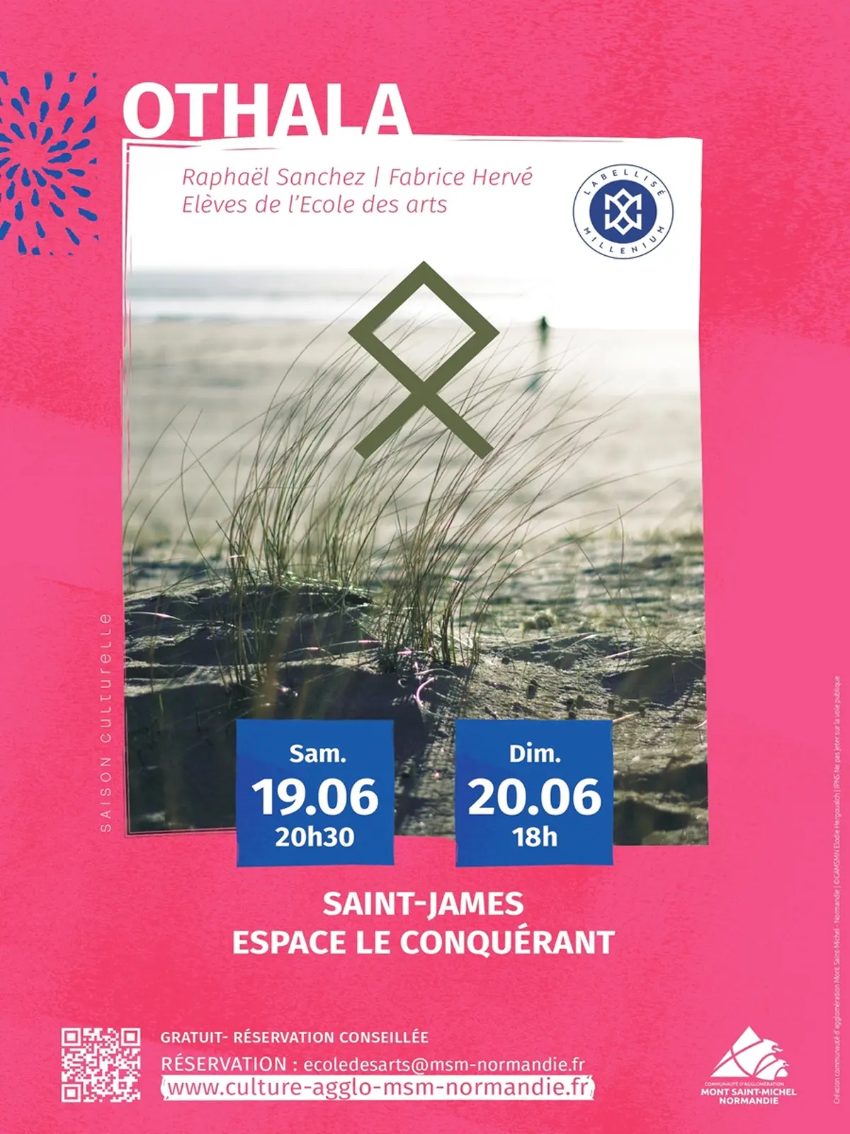 Saison Culturelle > Concert événement pour célébrer le Millénaire et les 10 ans de l'Ecole des arts - Othala