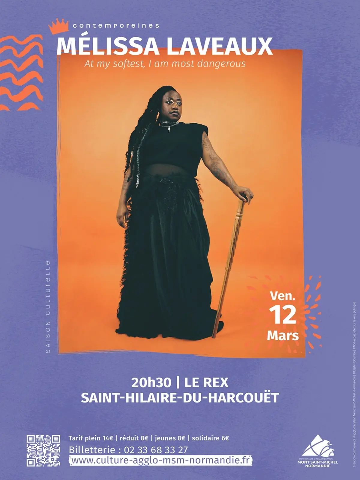 Saison Culturelle > Concert Mélissa Laveaux