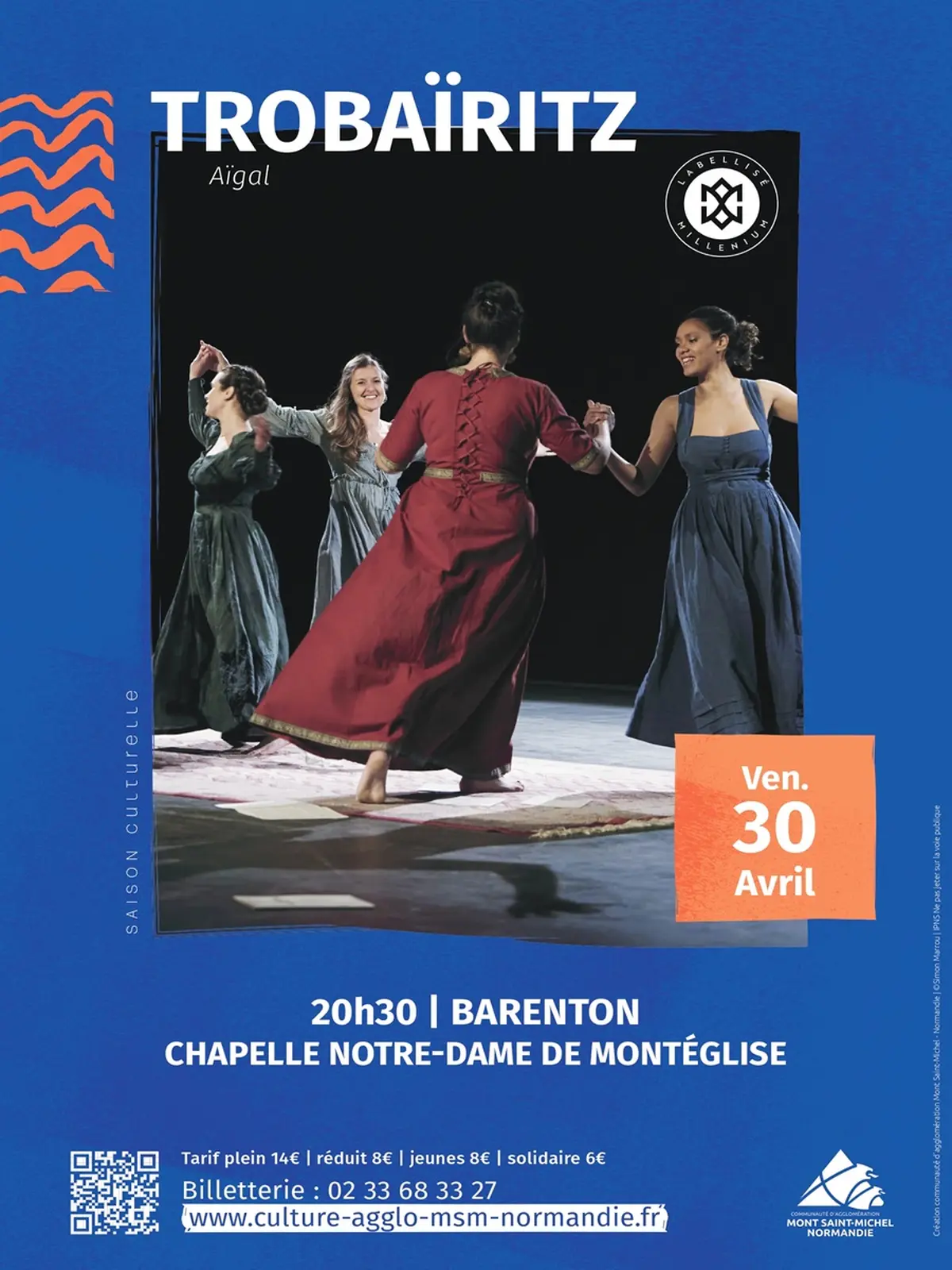 Saison Culturelle > Concert Trobaïritz