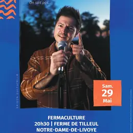 Saison Culturelle > Fermaculture - Spectacle humour Nicolas Meyrieux - On sait pas...