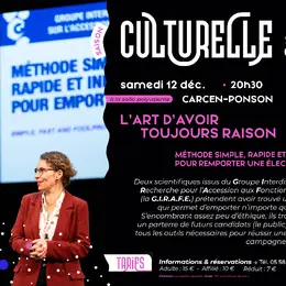 Saison Culturelle : L'art d'avoir toujours raison