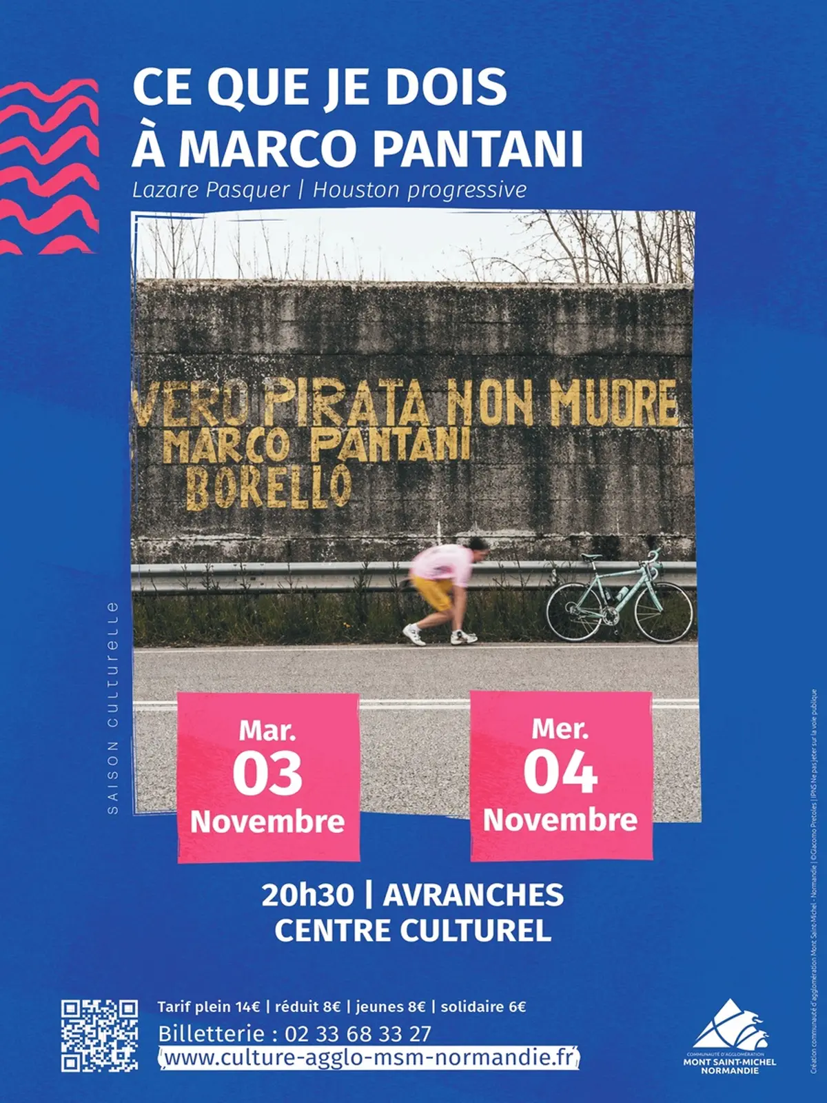 Saison Culturelle > Théâtre Ce que je dois à Marco Pantani