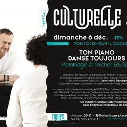 Saison Culturelle : Ton Piano danse toujours Hommage à Michel Berger