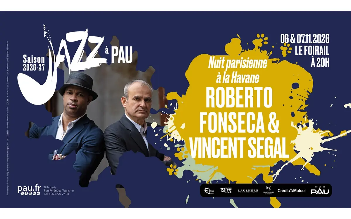 Saison de Jazz à Pau : Roberto Fonseca & Vincent Segal - Nuit parisienne à la Havane