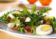 Salade de pissenlit - recette alsacienne