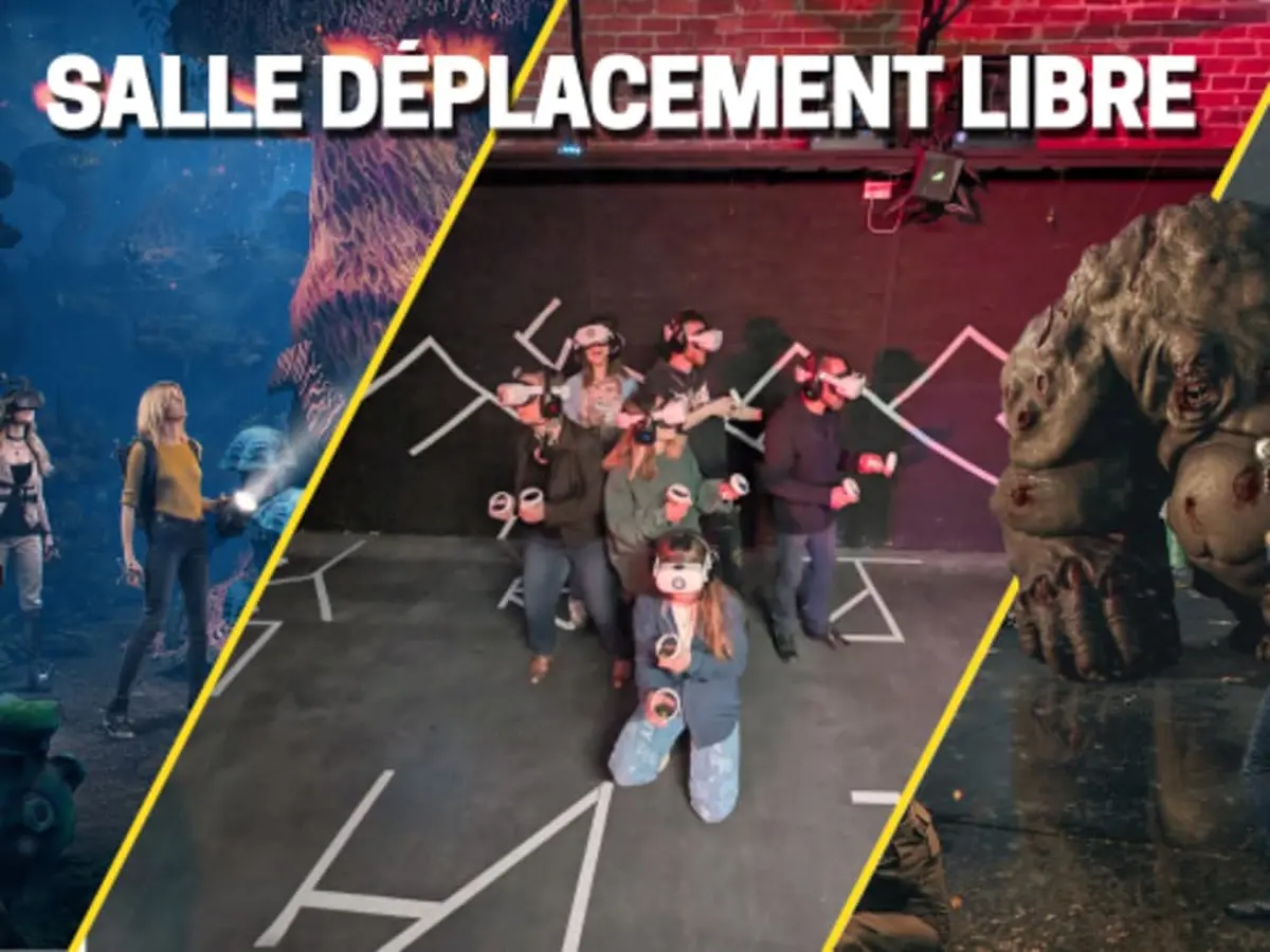 Salle Déplacement Libre VR à Lille (59)