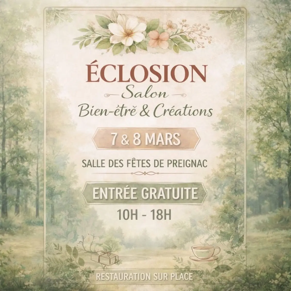 Salon bien être et créations