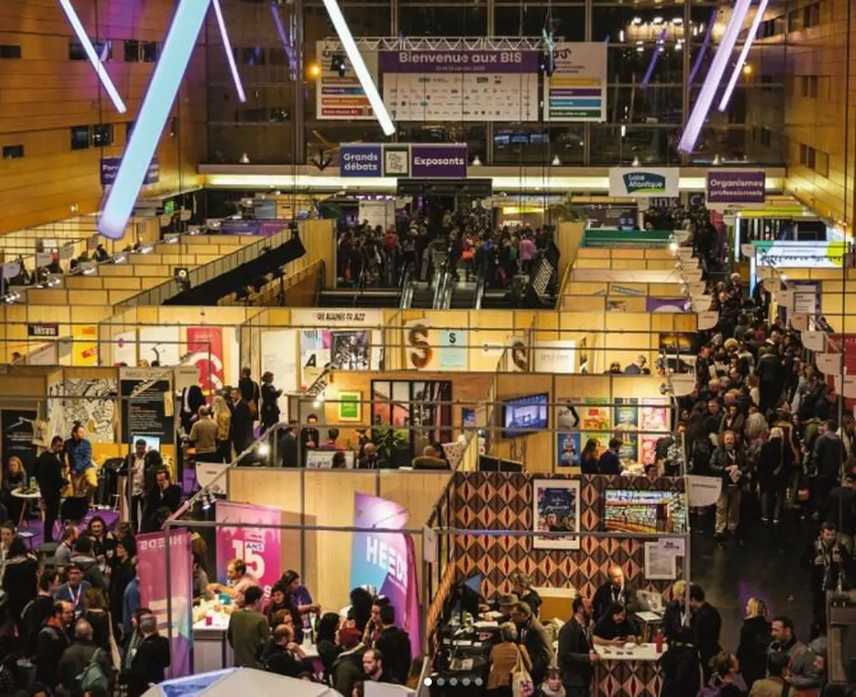 Le salon vu du haut !