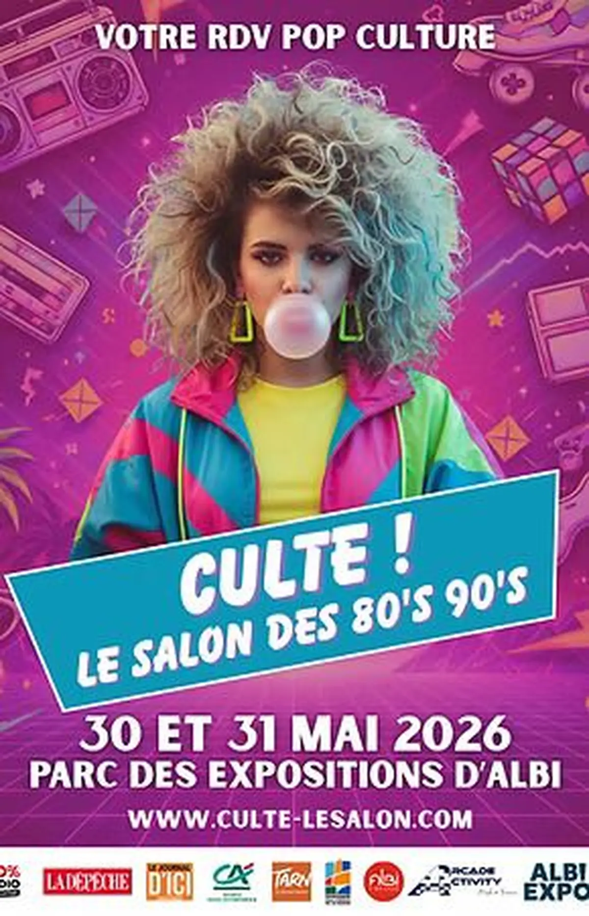 Salon Culte! à Albi : plongez dans la pop culture des années 80 et 90