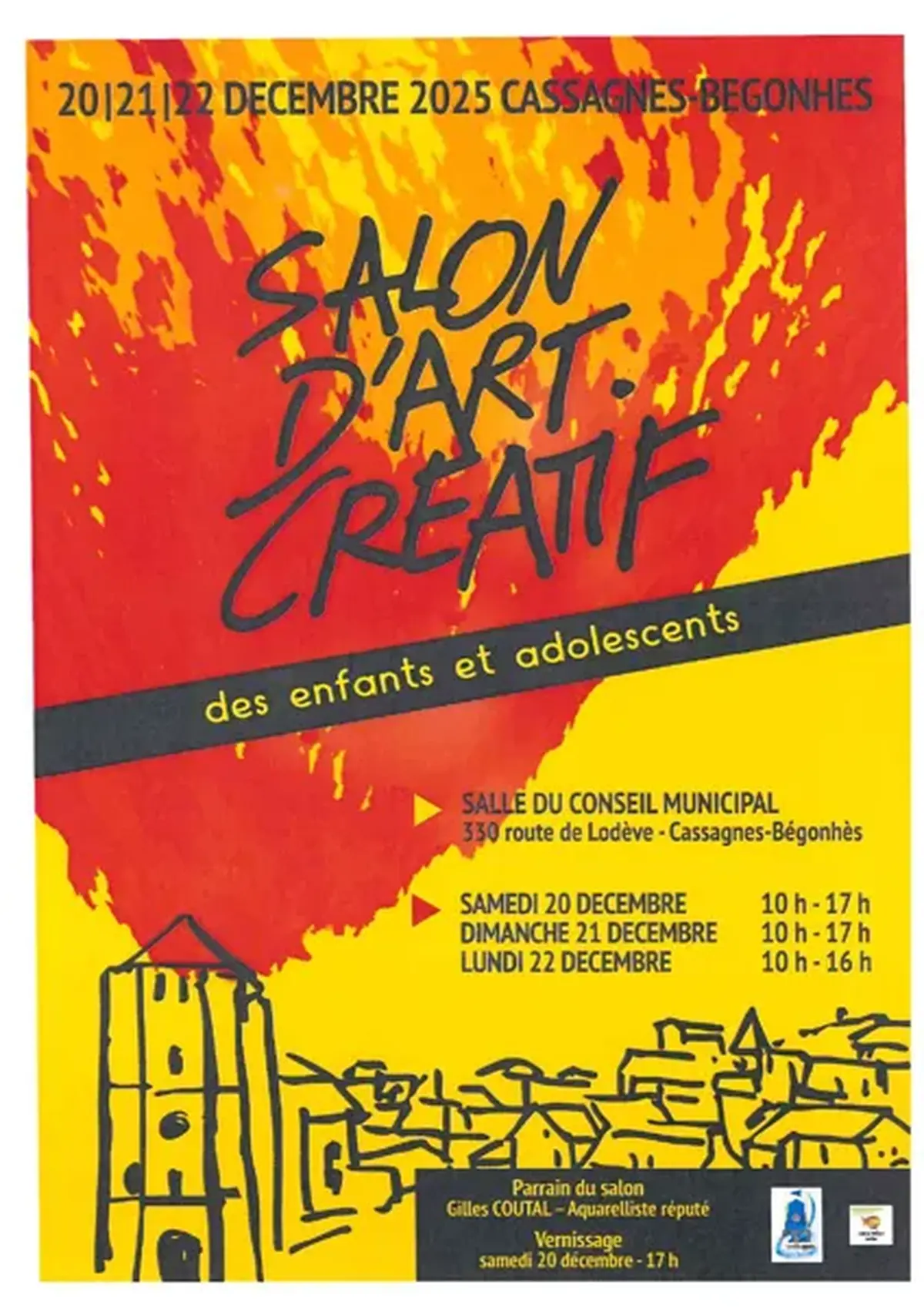 Salon d'art créatif des enfants et adolescents