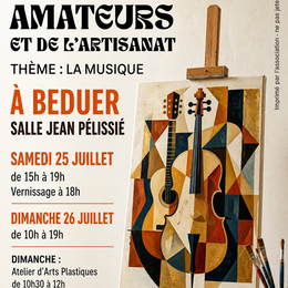 Salon d’artistes amateurs et de l’artisanat à Béduer