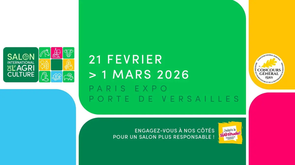 L'affiche 2026 du Salon de l'Agriculture