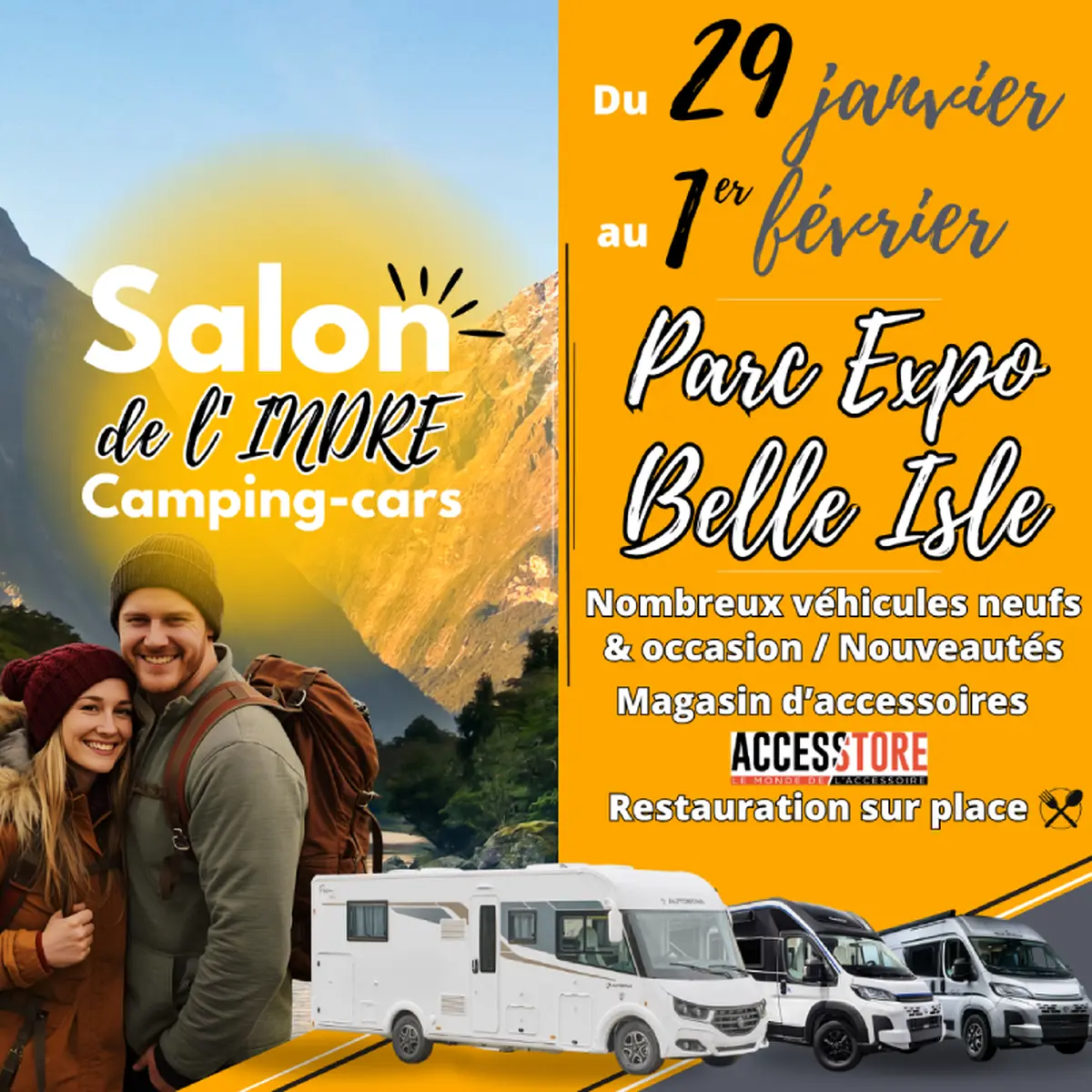 Salon de l'Indre des Camping-cars