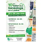 Salon De La Généalogie De La Lozère - 10ème édition
