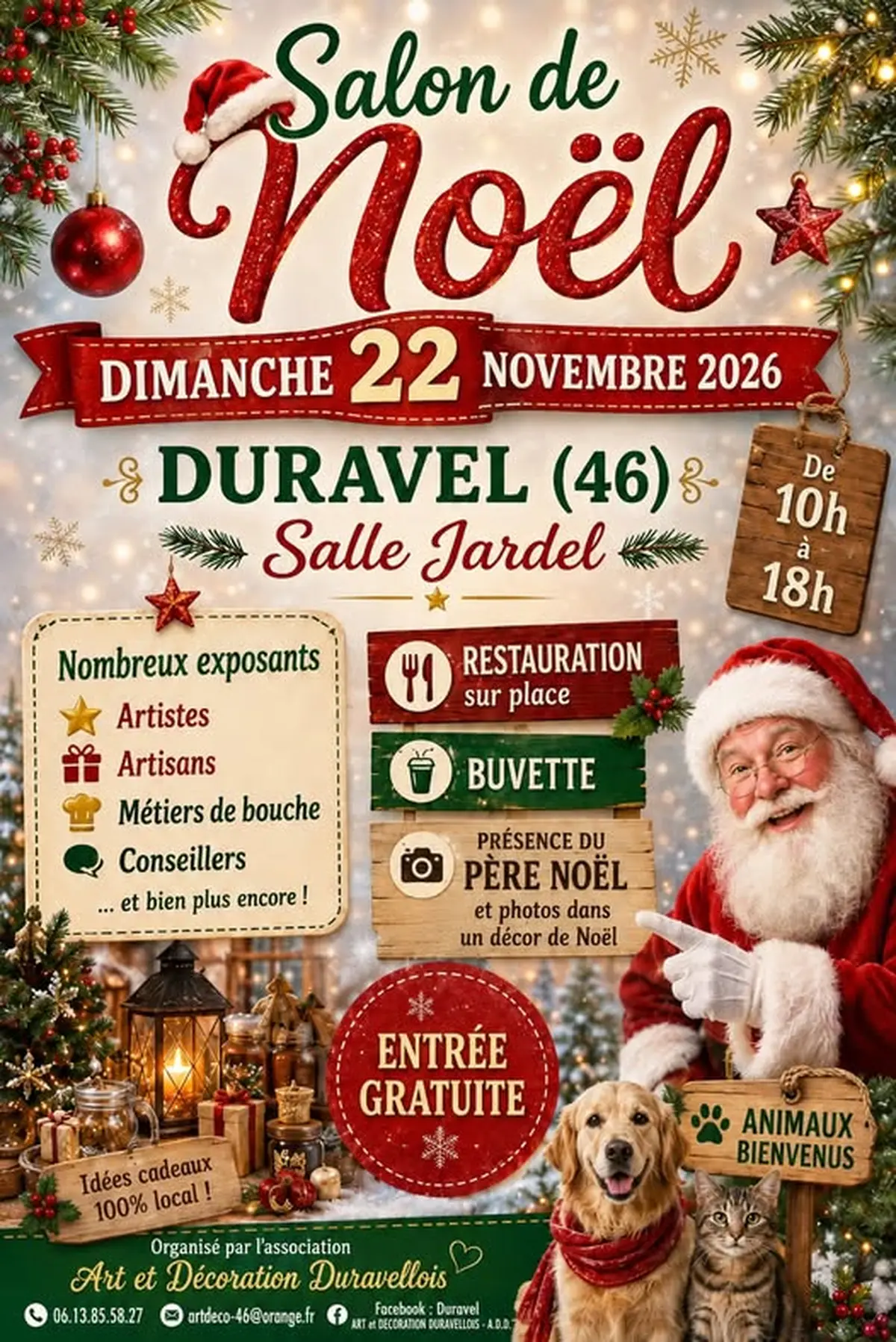 Salon de Noël à Duravel