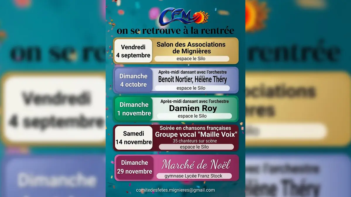 Salon des associations Mignières