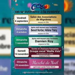 Salon des associations Mignières