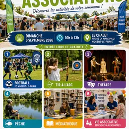 Salon des associations Nogent-le-Phaye