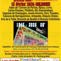 L'affiche du Salon des collectionneurs du 15 février 2026 &copy; Club Multicollections Les Chasseurs d'Images